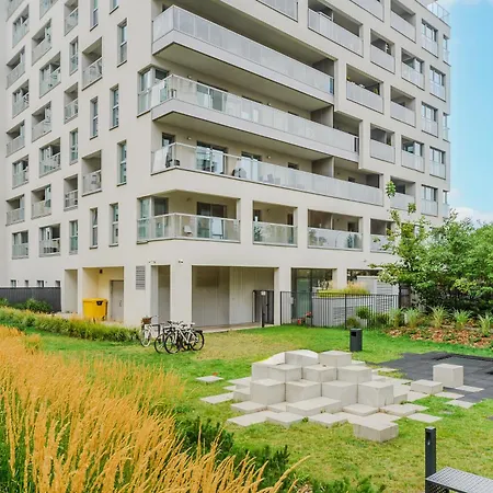 Appartement Premium In The Center Of With Free Parking & Balcony Varsovie