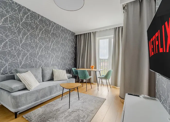 Premium In The Center Of With Free Parking & Balcony Apartament